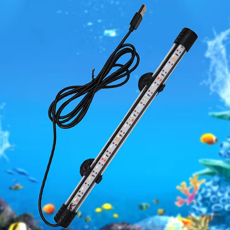 Aquarium Plant Substrate - 17-47 センチメートル USB プラグ水族館ライト LED 防水水槽ライト水中照明水中ランプ植物成長ランプ