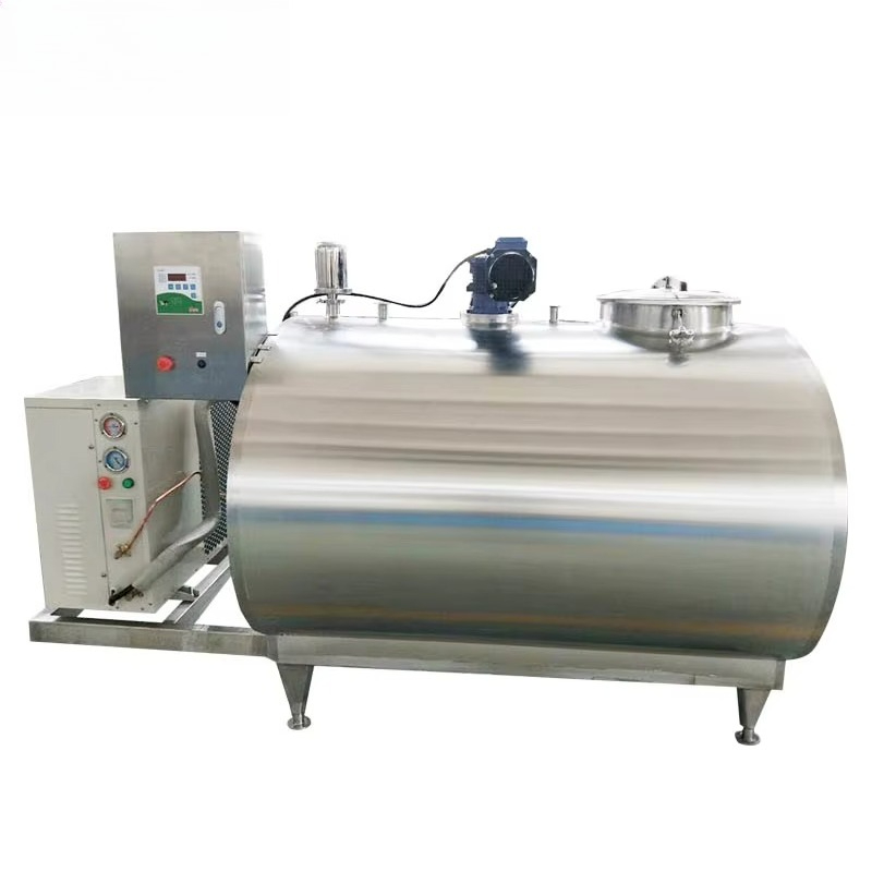 Planted Tank - イントップ水平冷却タンク（牛乳工場向け）ステンレス製設計の効率的な乳製品冷却ソリューション