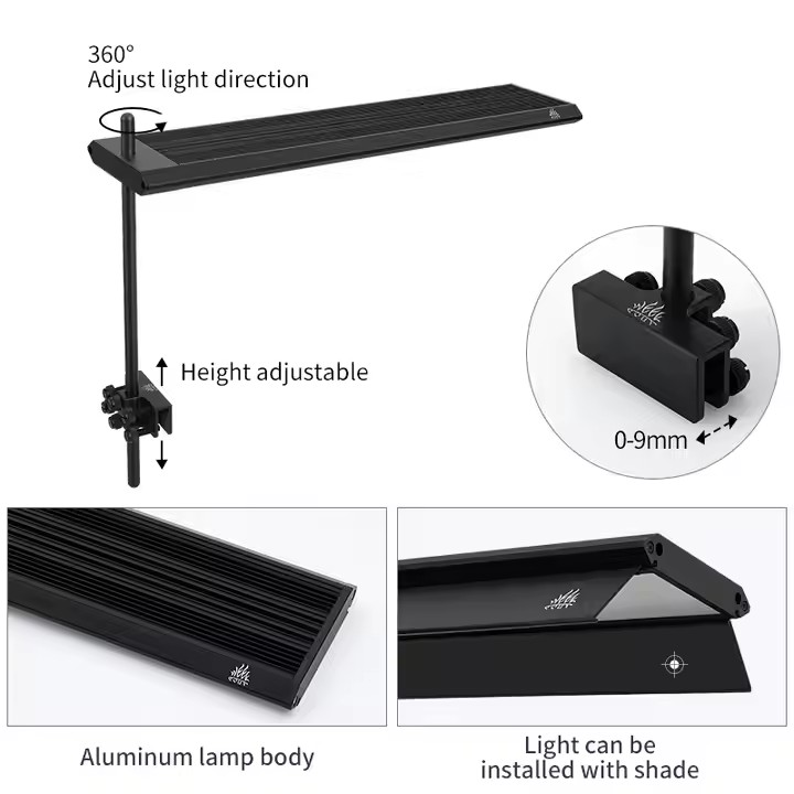 WEEK AQUA Sシリーズ RGB+UV フルスペクトル - Live Plant Aquarium のレビューと価格
