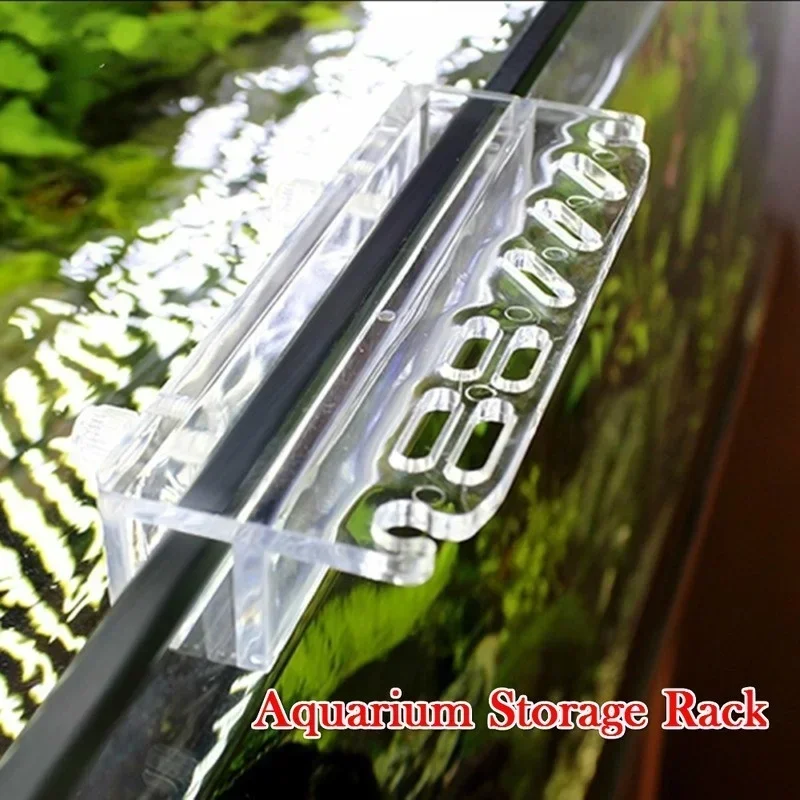 1 個新しい水族館植物ツール収納ラックアクリルホルダーピンセ - Planted Aquarium Cleaning のレビューと価格