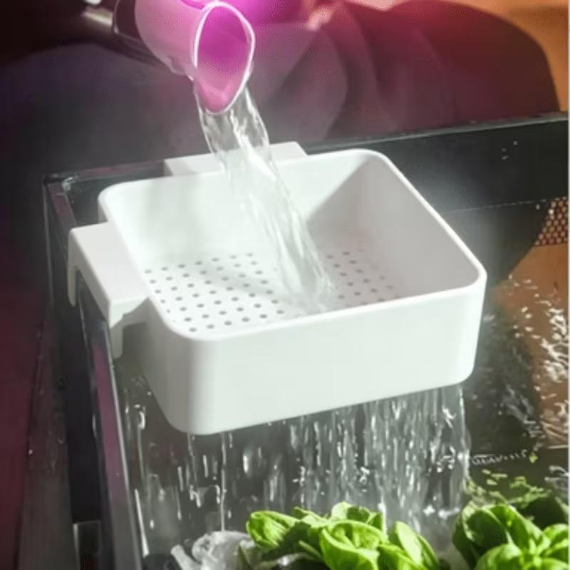 新しい水槽用換水フローディフューザー、逆流防止砂、水質軟化水 - Aquarium Plant Holder のレビューと価格