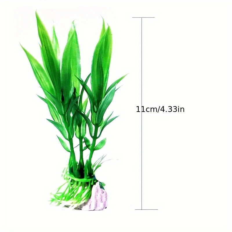 人工水中プラスチック植物水族館の水槽水生偽低木緑水草表示シミ - Aquarium Plant Substrate のレビューと価格