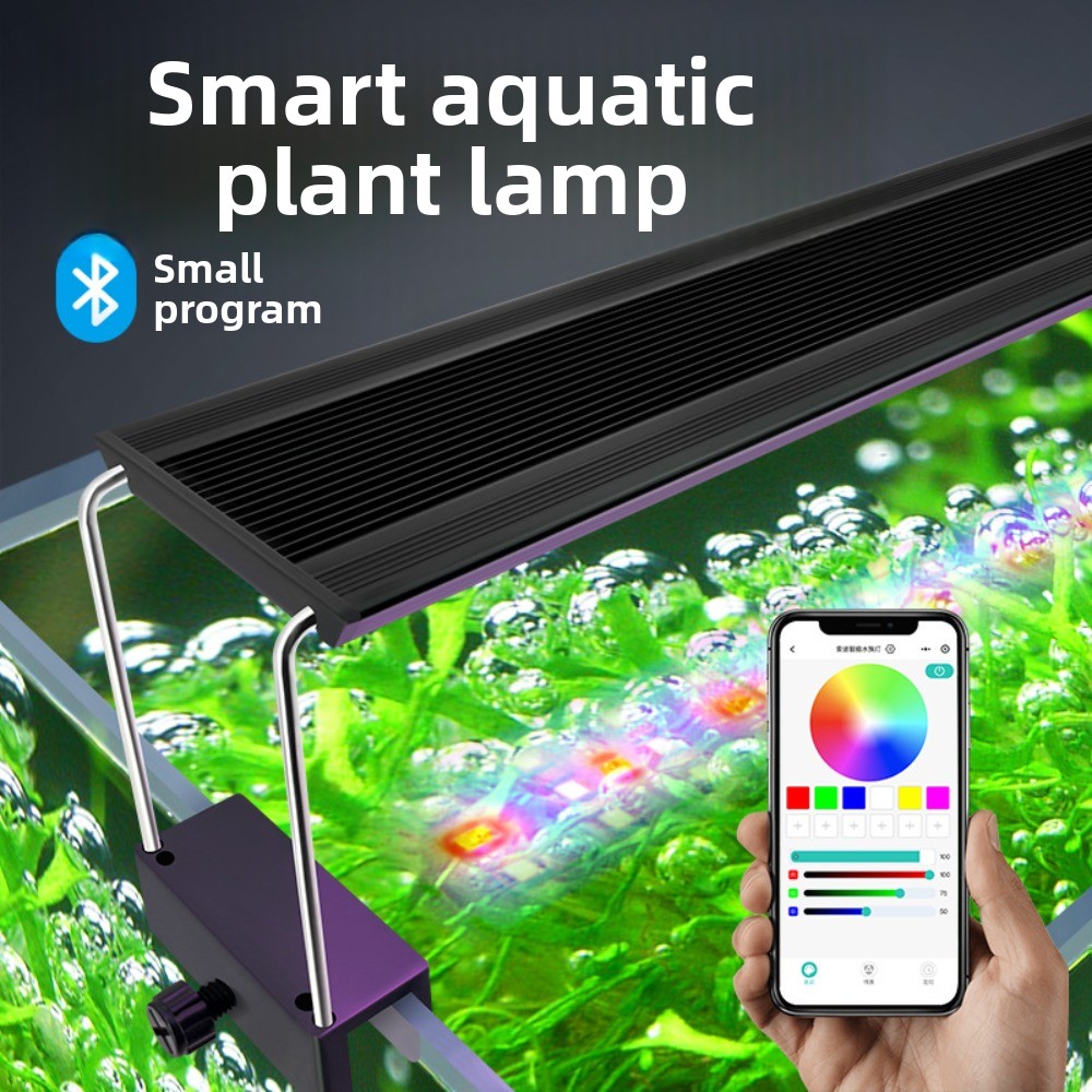 スマート水槽用RGB水草育成ライト、モバイルアプリ制御、フル - Planted Aquarium Algae Control のレビューと価格