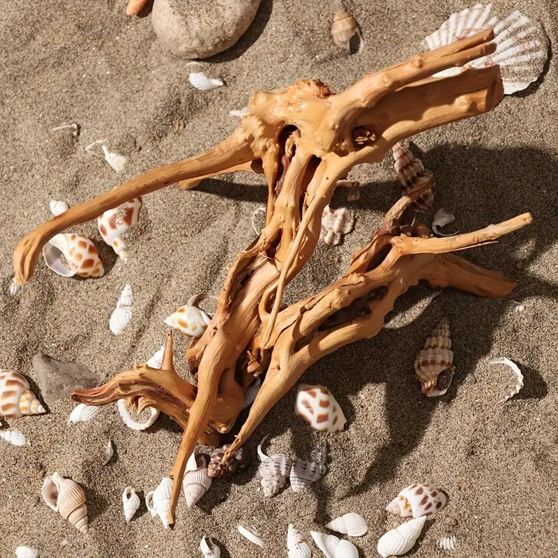 7-26 センチメートル 4 サイズ流木カッコー根枯れ木幹風 - Aquarium Driftwood のレビューと価格