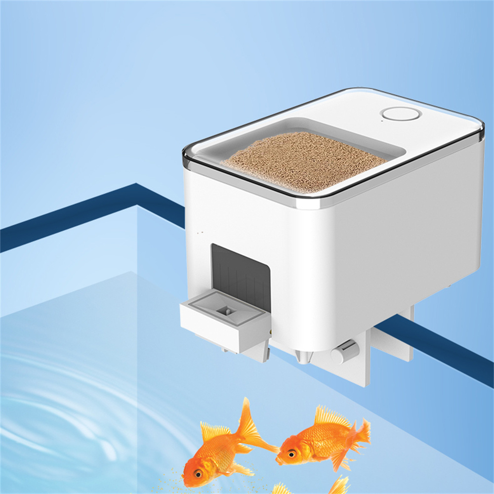 WiFi スマート自動フィーダー水族館金魚タイミングフィーダ - Aquarium Fertilizer のレビューと価格