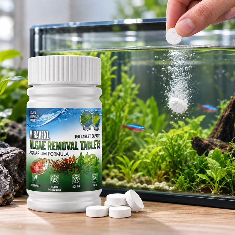 MIRAVEXL 150錠入り。水槽用藻類除去剤、水槽クリー - Planted Aquarium Cleaning のレビューと価格