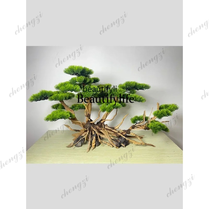 A29 人工の松の盆栽、リビングルームの玄関装飾、水槽の枯れ - Planted Tank のレビューと価格