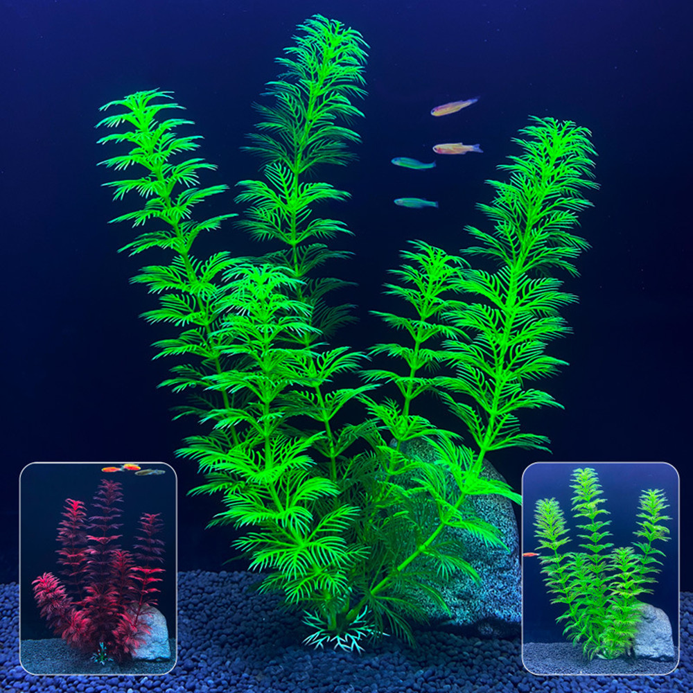 14cm - 30cm フェイク水槽植物 プラスチック製草  - Live Plant Aquarium のレビューと価格