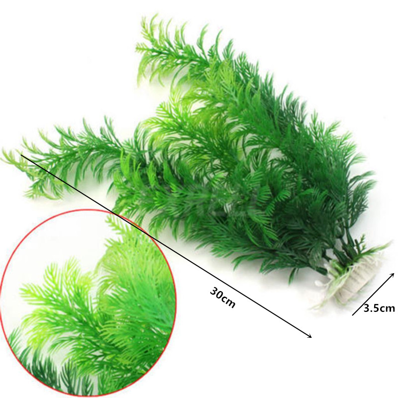 14cm - 30cm フェイク水槽植物 プラスチック製草  - Live Plant Aquarium のレビューと価格
