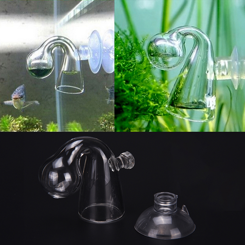 拡散ガラス CO2 ドロップチェッカー水族館ハングオン CO - Aquarium Liquid Carbon のレビューと価格